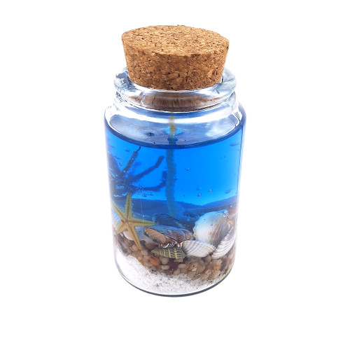 استوانه درب چوبپنبهای 10Cm دریایی آبی